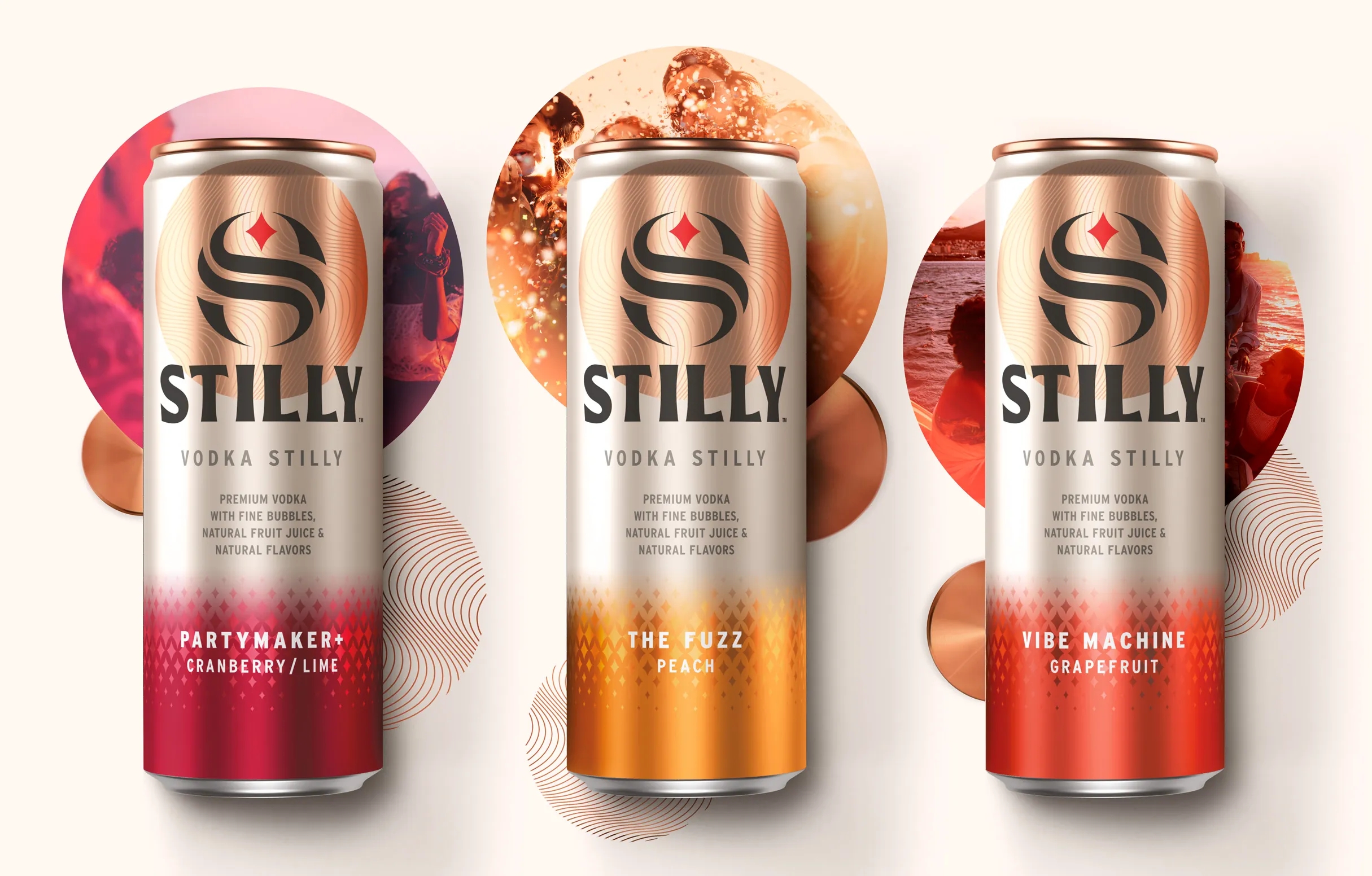 欢乐的烈性苏打水包装罐设计欣赏(图1)