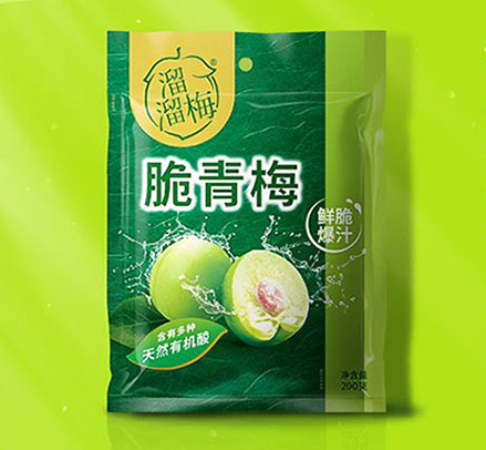 脆青梅外包装设计作品欣赏(图1)