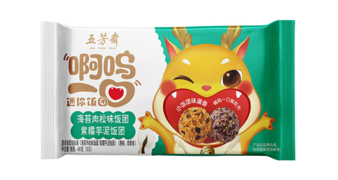 儿童早餐迷你饭团包装如何设计(图1)