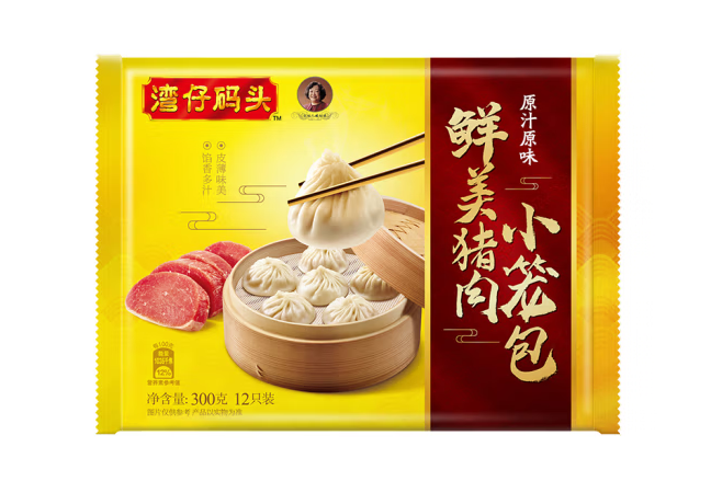 鲜美猪肉小笼包包装设计怎么做(图1)