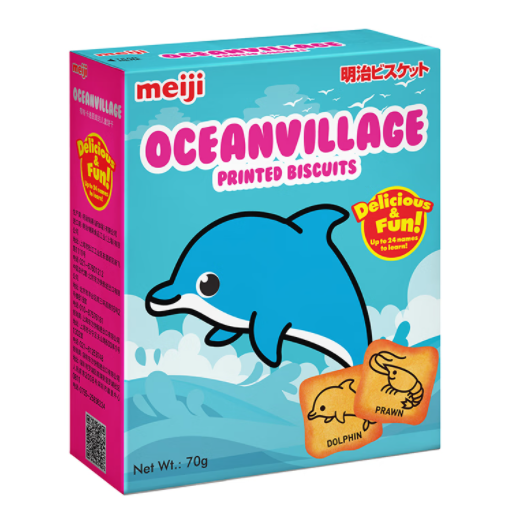 奇趣海洋动物饼干包装盒设计要求(图1)