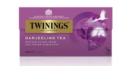 大吉岭风情红茶外包装盒设计欣赏(图1)