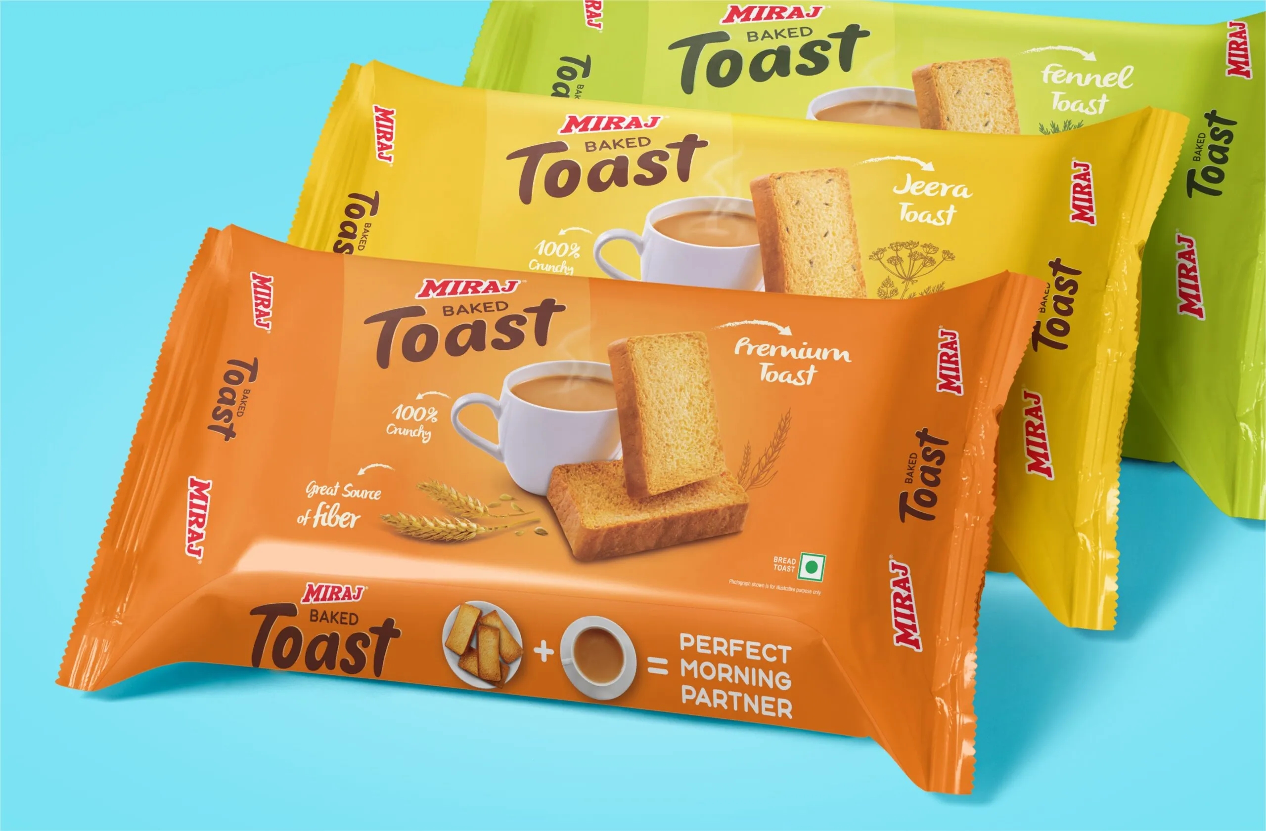 充满活力色彩的吐司包装设计欣赏(图1) 充满活力色彩的吐司包装设计欣赏(图1)