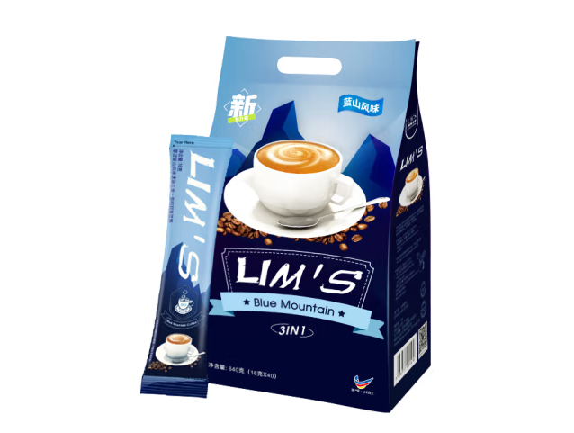速溶三合一咖啡包装设计要求(图1)