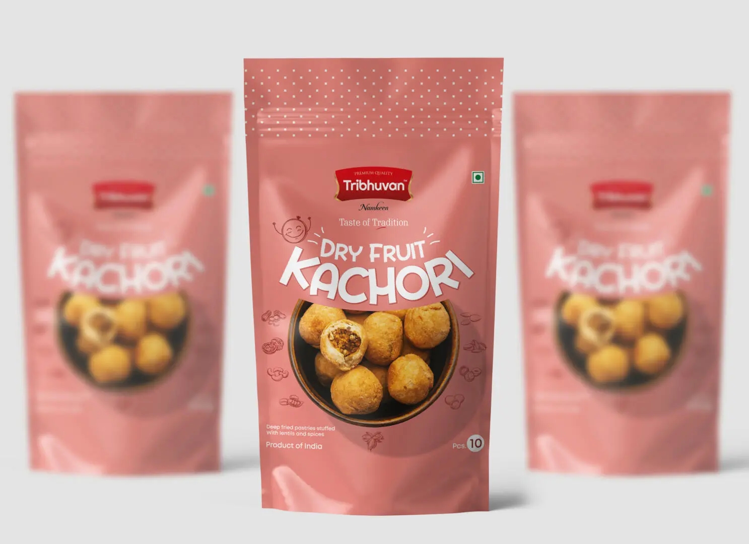 传统与现代融合的食品包装袋设计(图1)