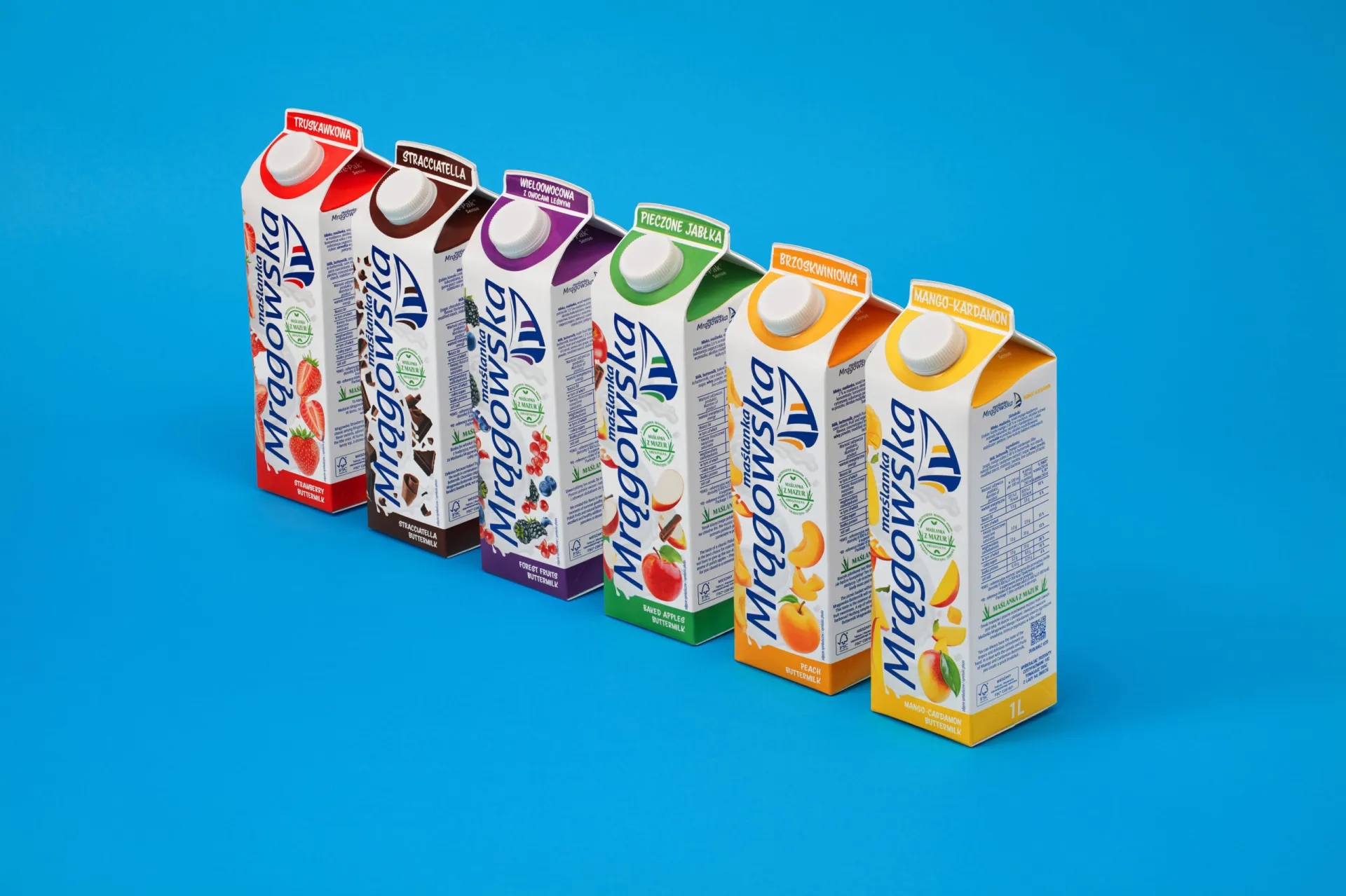 脱脂乳制品系列包装设计欣赏(图1)