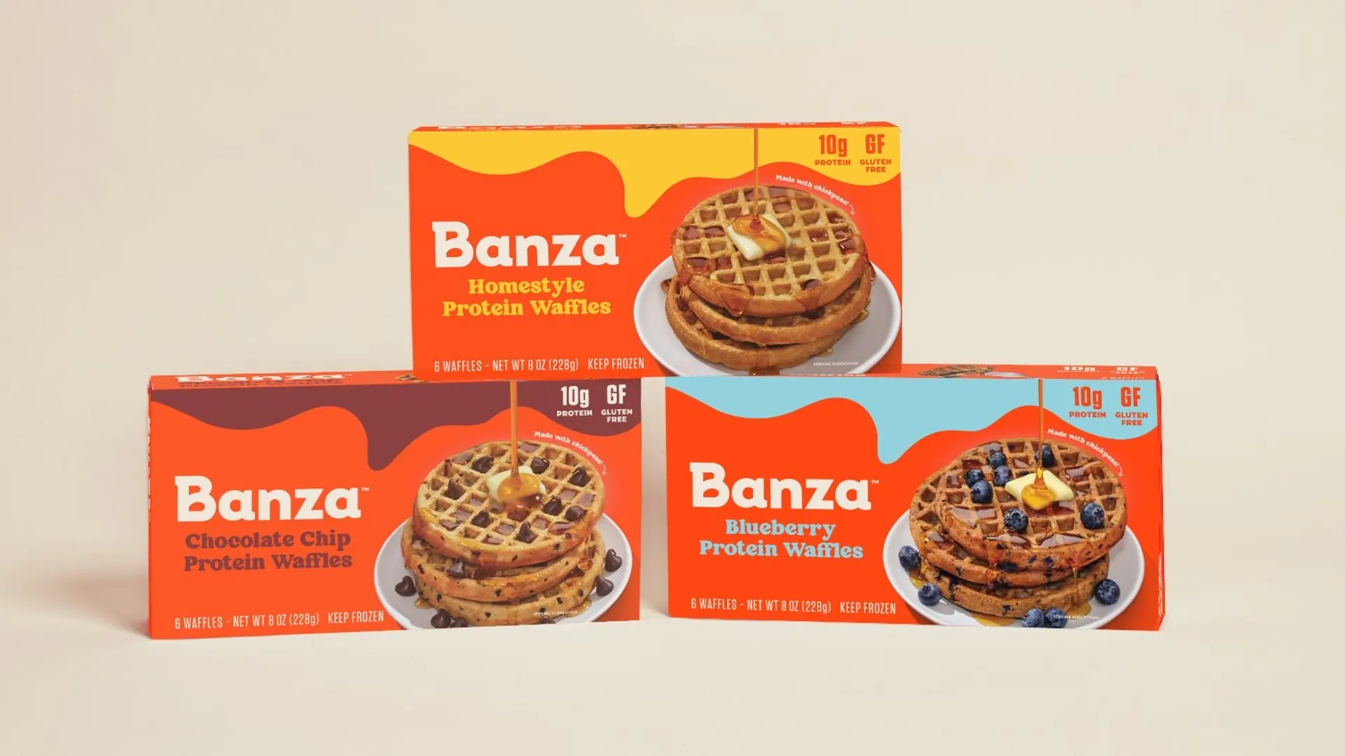 美味诱人的华夫饼外包装盒设计(图1) 美味诱人的华夫饼外包装盒设计(图1)