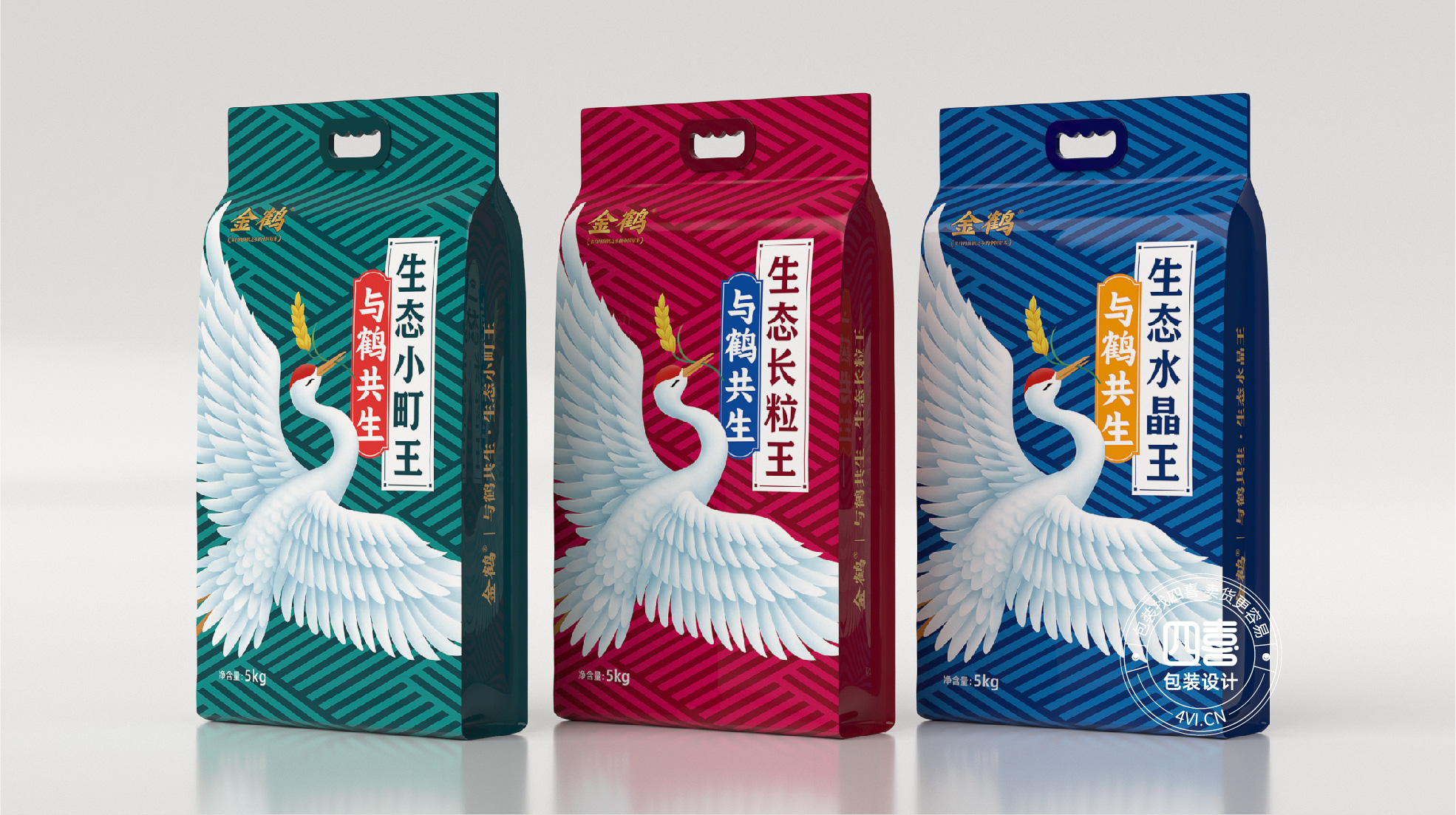 能自动卖货的大米包装设计案例(图1)