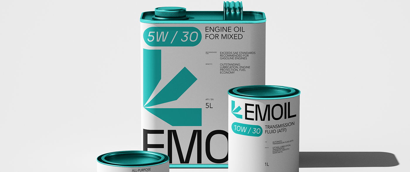 铝罐机油外包装这样设计吸引消费者眼球(图1)