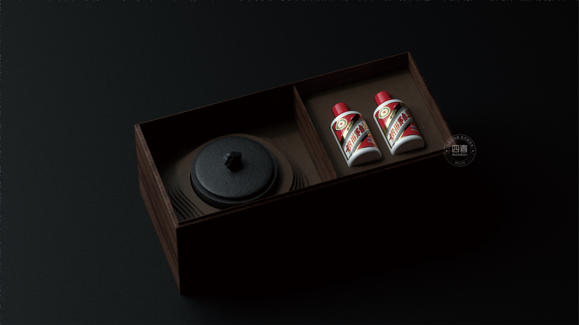 九千梯古树茶礼盒包装设计(图8)