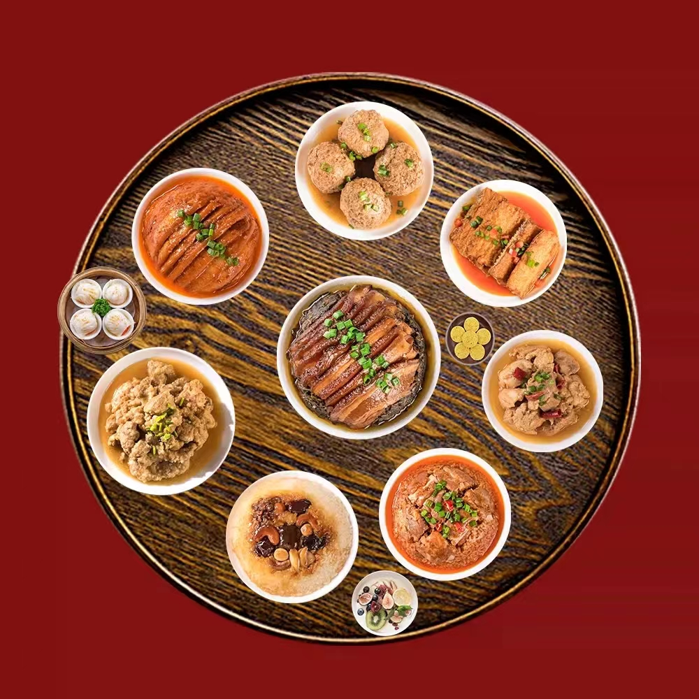 四喜：户县饭店新包装“梅菜扣肉”，荣登盒马APP快手菜销量TOP1，看看包装是怎么做的？(图1)