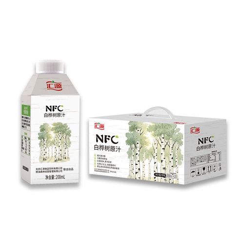 白桦树汁火了,养生堂、汇源入局,包装设计做对了什么?(图2) 白桦树汁火了,养生堂、汇源入局,包装设计做对了什么?(图2)