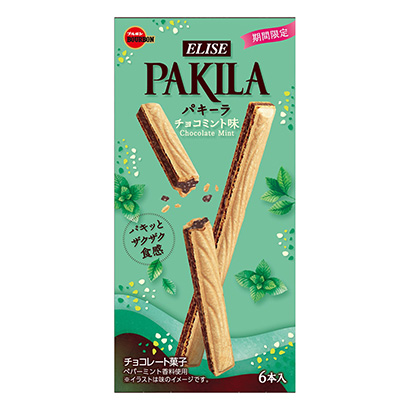 松脆可丽饼和泡芙上点缀着散发着清新薄荷香味(图1)