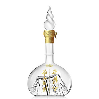 创意酒包装设计华山论剑年陈酿凤香型白酒单瓶装产品包装设计欣赏(图4)