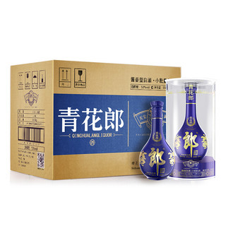 创意酒包装设计郎酒 青花郎酒 天宝洞藏 陈酿 53%vol 酱香型白酒 558ml＊6瓶 整箱装产品包装设计欣赏(图2)