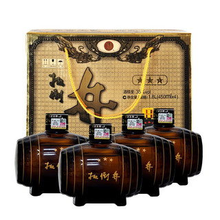 创意酒包装设计三星浓香型白酒瓶整箱装产品包装设计欣赏(图2)