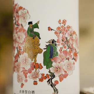 创意酒包装设计商务汾酒 匠心12 53%vol 清香型白酒 500ml 单瓶装产品包装设计欣赏(图4)