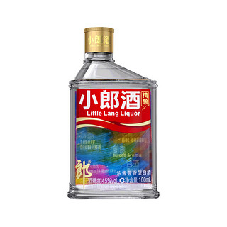 创意酒包装设计郎酒 小郎酒 精酿 炫彩 45%vol 兼香型白酒 100ml＊6瓶 整箱装产品包装设计欣赏(图3)
