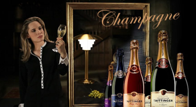 Taittinger泰亭哲品牌logo与食品包装设计欣赏(图2)