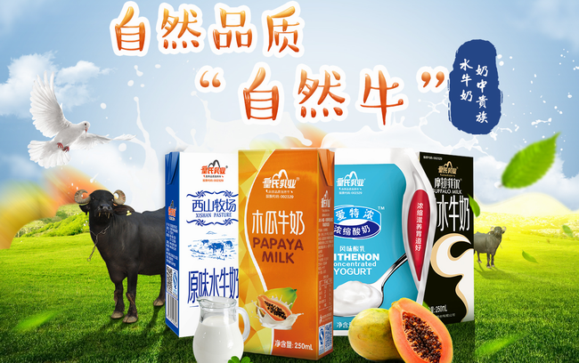 皇氏乳业品牌logo与食品包装设计欣赏(图3)