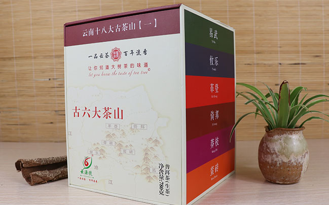 云源号普洱茶 YUNYUANHAO云源号品牌logo与食品包装设计欣赏(图2)