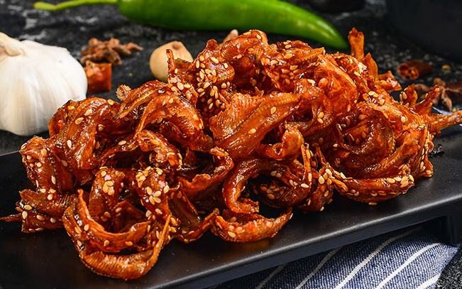 自鱿人品牌logo与食品包装设计欣赏(图4)