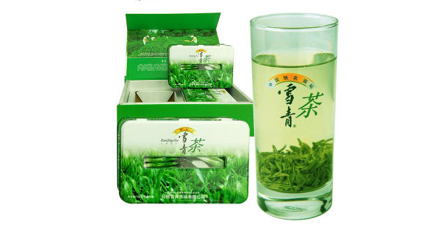 雪青茶 雪青品牌logo与食品包装设计欣赏(图4)