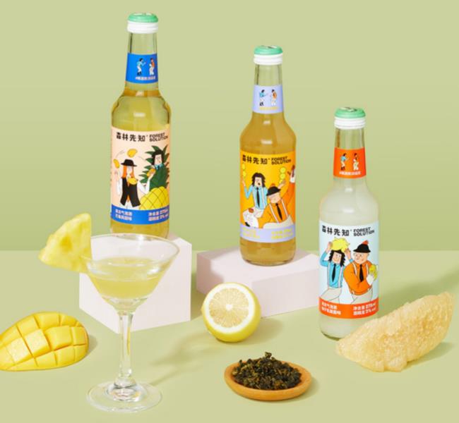 森林先知品牌logo与食品包装设计欣赏(图3)