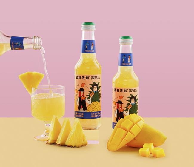 森林先知品牌logo与食品包装设计欣赏(图4)