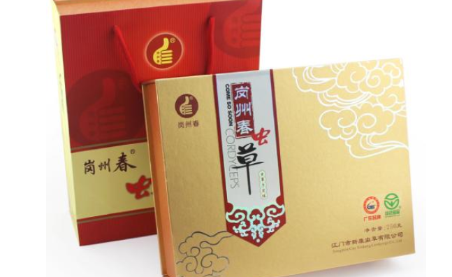 岗州春 岗州春品牌logo与食品包装设计欣赏(图2)