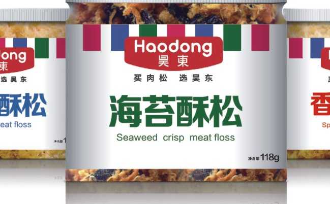 haodong昊东品牌logo与食品包装设计欣赏(图3)
