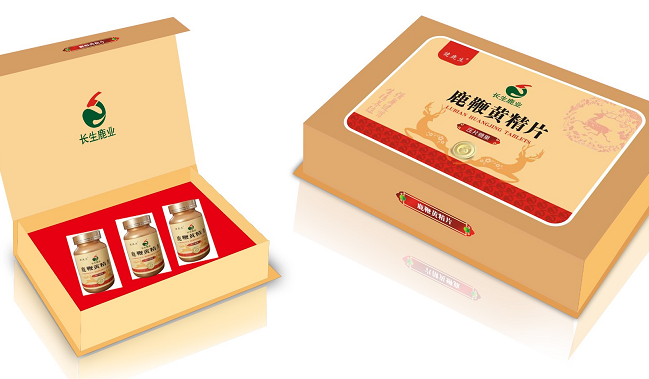 健鹿生品牌logo与食品包装设计欣赏(图4)