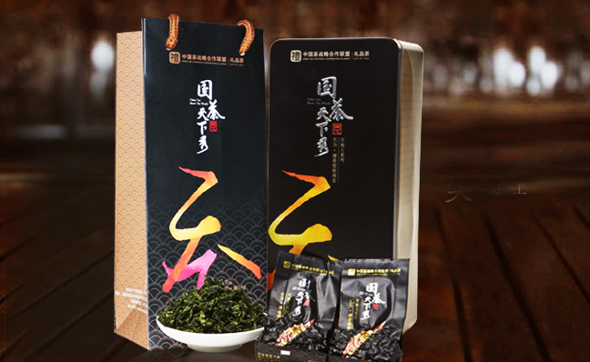 国茶天下秀 国茶天下秀品牌logo与食品包装设计欣赏(图3)