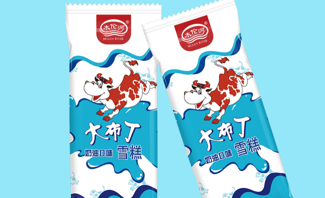 木伦河 MULUN RIVER木伦河品牌logo与食品包装设计欣赏(图3)