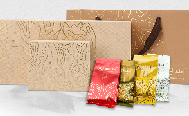 大用山品牌logo与食品包装设计欣赏(图2)