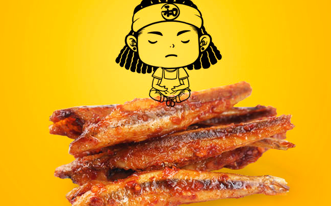 童记三利和品牌logo与食品包装设计欣赏(图2)