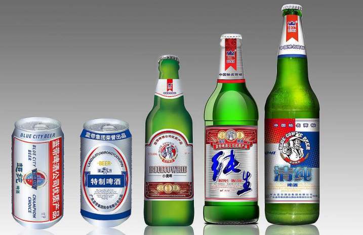 蓝贝啤酒品牌logo与食品包装设计欣赏(图3)