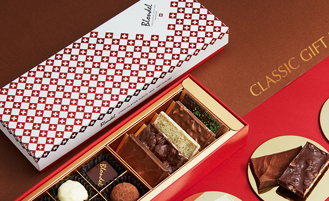 Blondel巧克力 Blondel品牌logo与食品包装设计欣赏(图2)