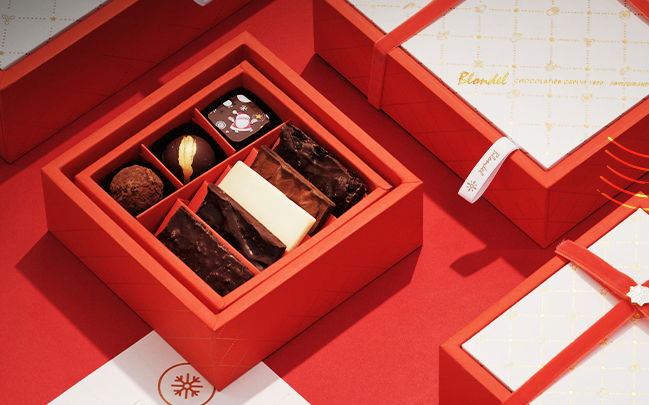 Blondel巧克力 Blondel品牌logo与食品包装设计欣赏(图3)