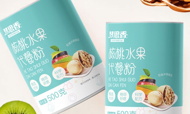 梦思香品牌logo与食品包装设计欣赏(图2)