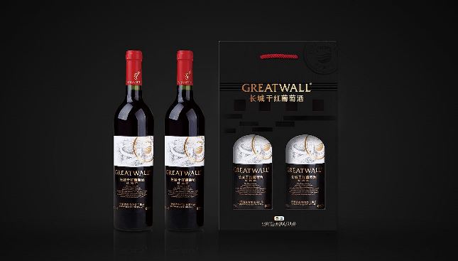 长城葡萄酒食品包装设计欣赏(图2)