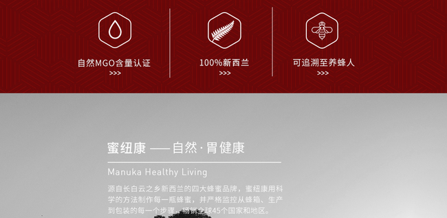 蜜纽康Manuka食品包装设计欣赏(图4)