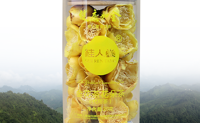 桂人堂金花茶 桂人堂食品包装设计欣赏(图4)