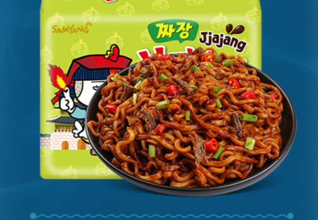 三养 SAMYANG三养食品包装设计欣赏(图3)