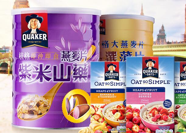 桂格 QUAKER桂格食品包装设计欣赏(图2)