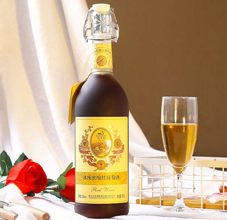 白洋河葡萄酒 白洋河食品包装设计欣赏(图2)