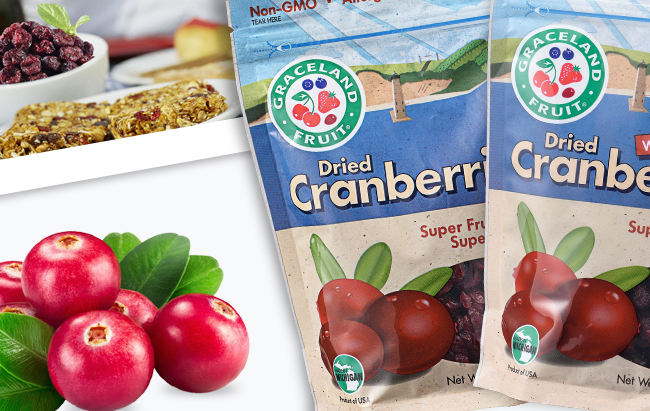 果瑞氏蔓越莓 GRACELAND FRUIT果瑞氏食品包装设计欣赏(图3)