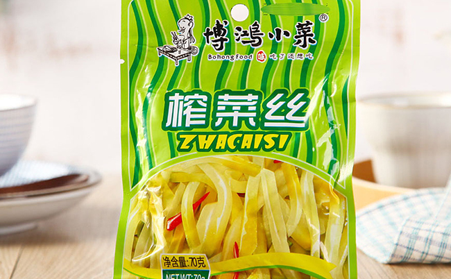 博鸿小菜 博鸿小菜食品包装设计欣赏(图4)