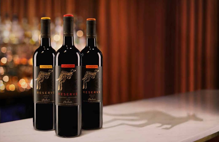 YellowTail黄尾袋鼠食品包装设计欣赏(图2)