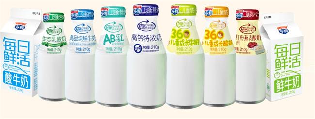 多鲜牛奶食品包装设计欣赏(图2)